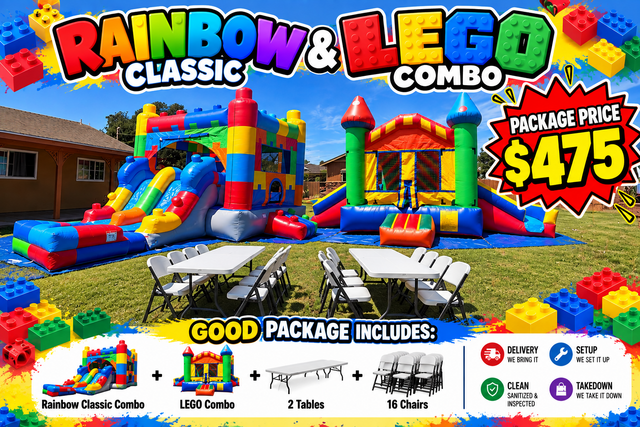 Rainbow Classic and LEGO Good Package