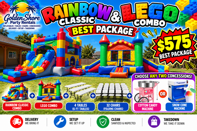 Rainbow Classic and Lego Combo - Best Package