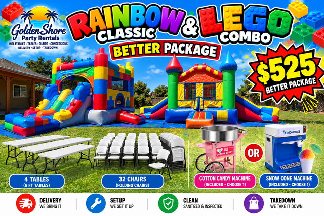 Rainbow Classic and Lego Combo - Better Package