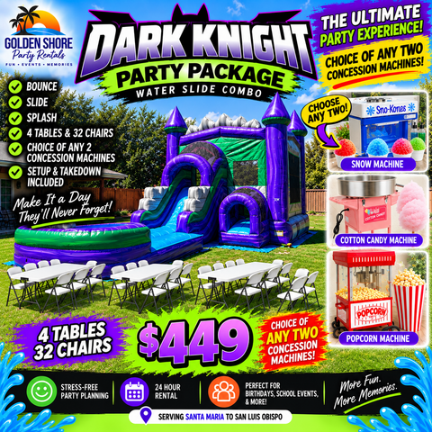 Dark Knight Best Package – Water Slide Combo