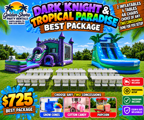 BEST – Dark Knight & Tropical Paradise Combo Package
