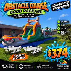 GOOD – T-Rex Adventure Obstacle Course Package	