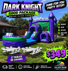 GOOD – Dark Knight Water Slide Combo Package	