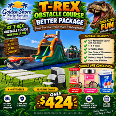 BETTER – T-Rex Adventure Obstacle Course Package	
