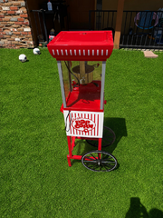 Vintage-Style Popcorn Machine Rental
