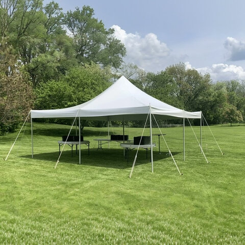 20x20 Pole Tent (Grass Only)