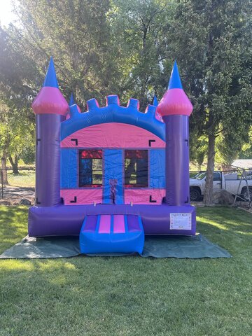 Pink Bounce House