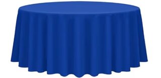 Royal blue Round Table Cloth