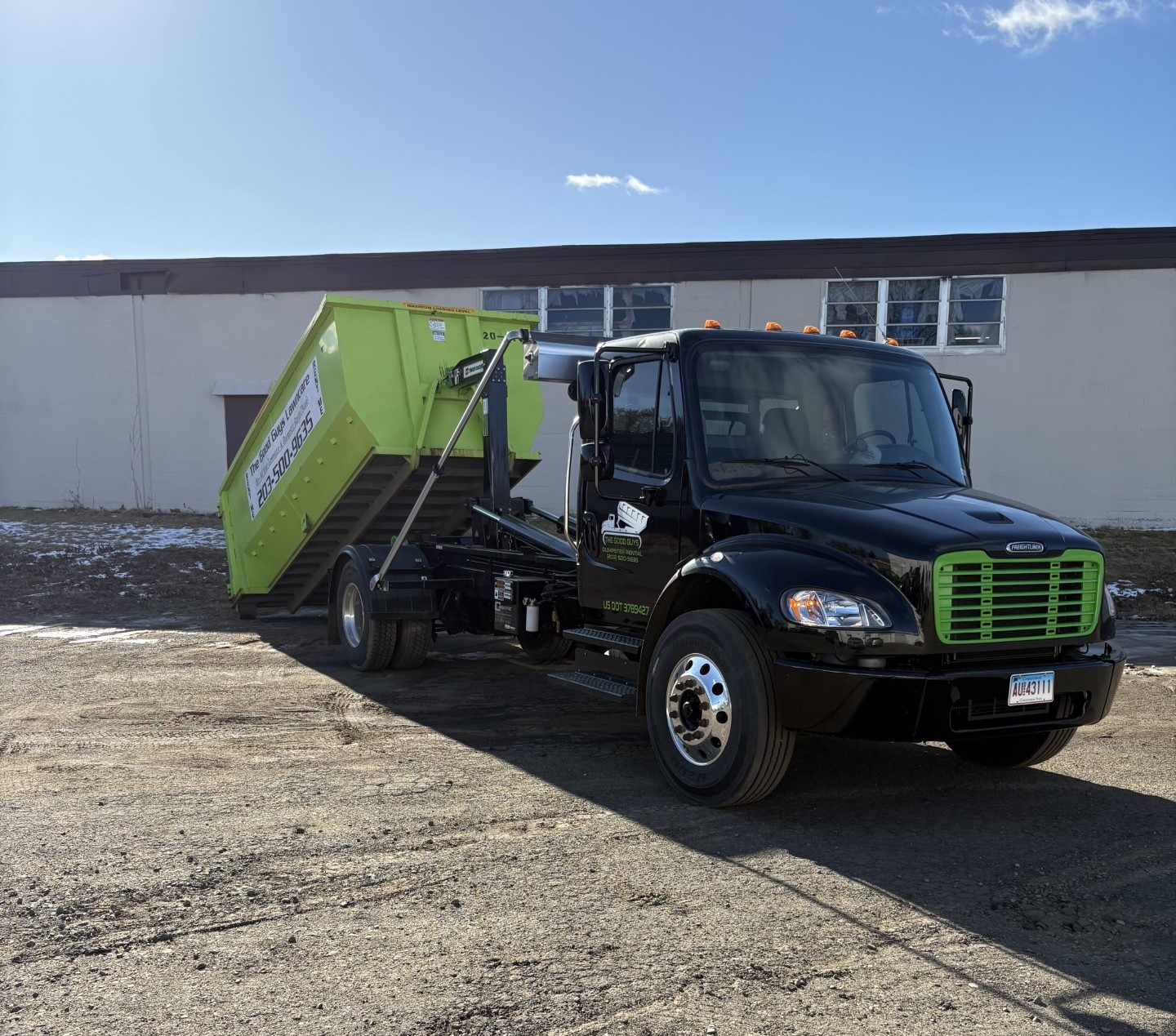 residential dumpster and junk removal in CT