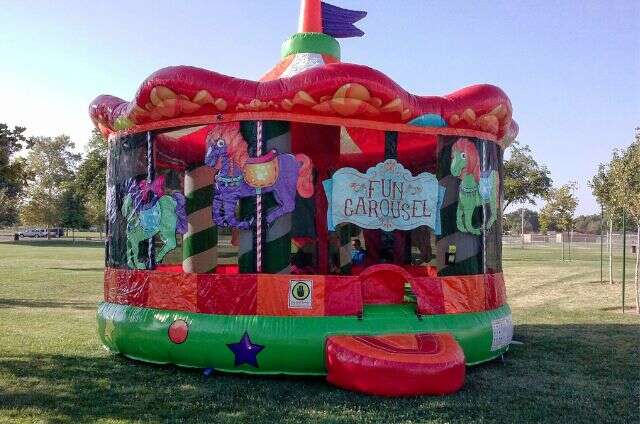 Carousel Bounce House Rental Near Me in Yuba City, CA