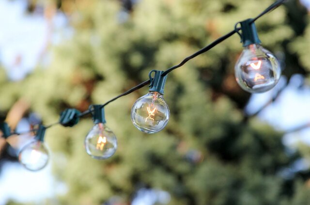 25ft LED Outdoor String Lights