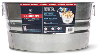 15-Gallon Beverage Tub {Round}