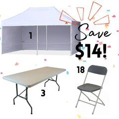 Party Rental Package for 18