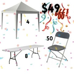 Party Rental Package for 50