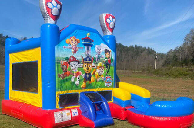 Combo Bouncers with Slide Rentals