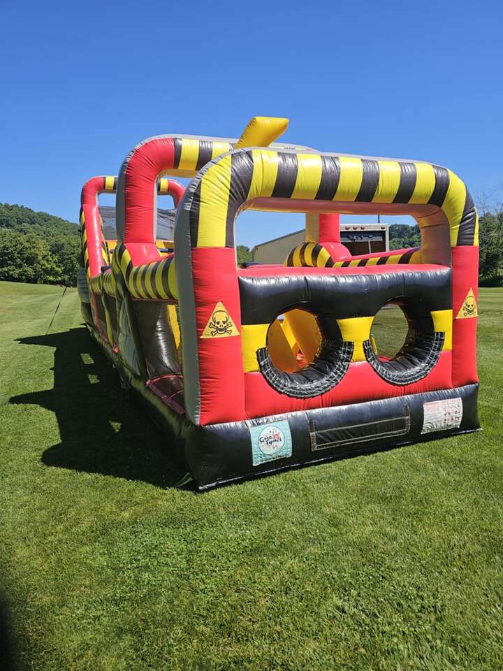 Inflatable sports game for active fun and friendly competition Inflatable sports game for active fun and friendly competition