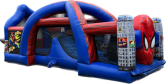 SpiderMan 25 Ft Obstacle Course