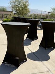 Cocktail Table Cover Black