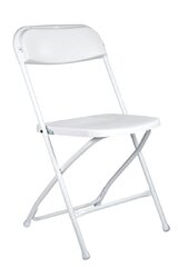 White Folding Chair Rental