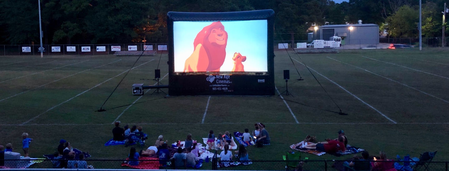 Inflatable Outdoor Screen Rental Paris Texas