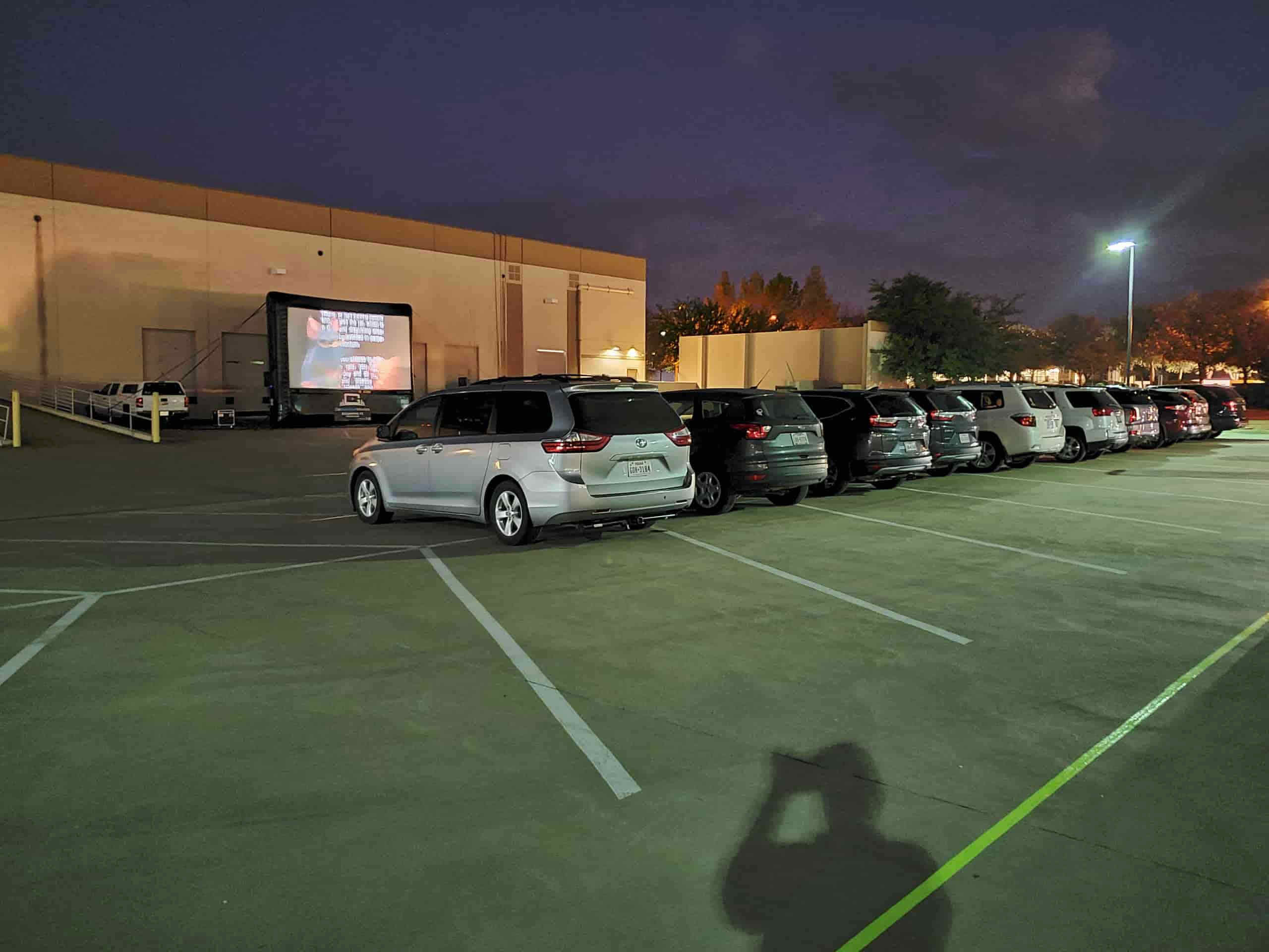 drive in movie rental for parks and rec