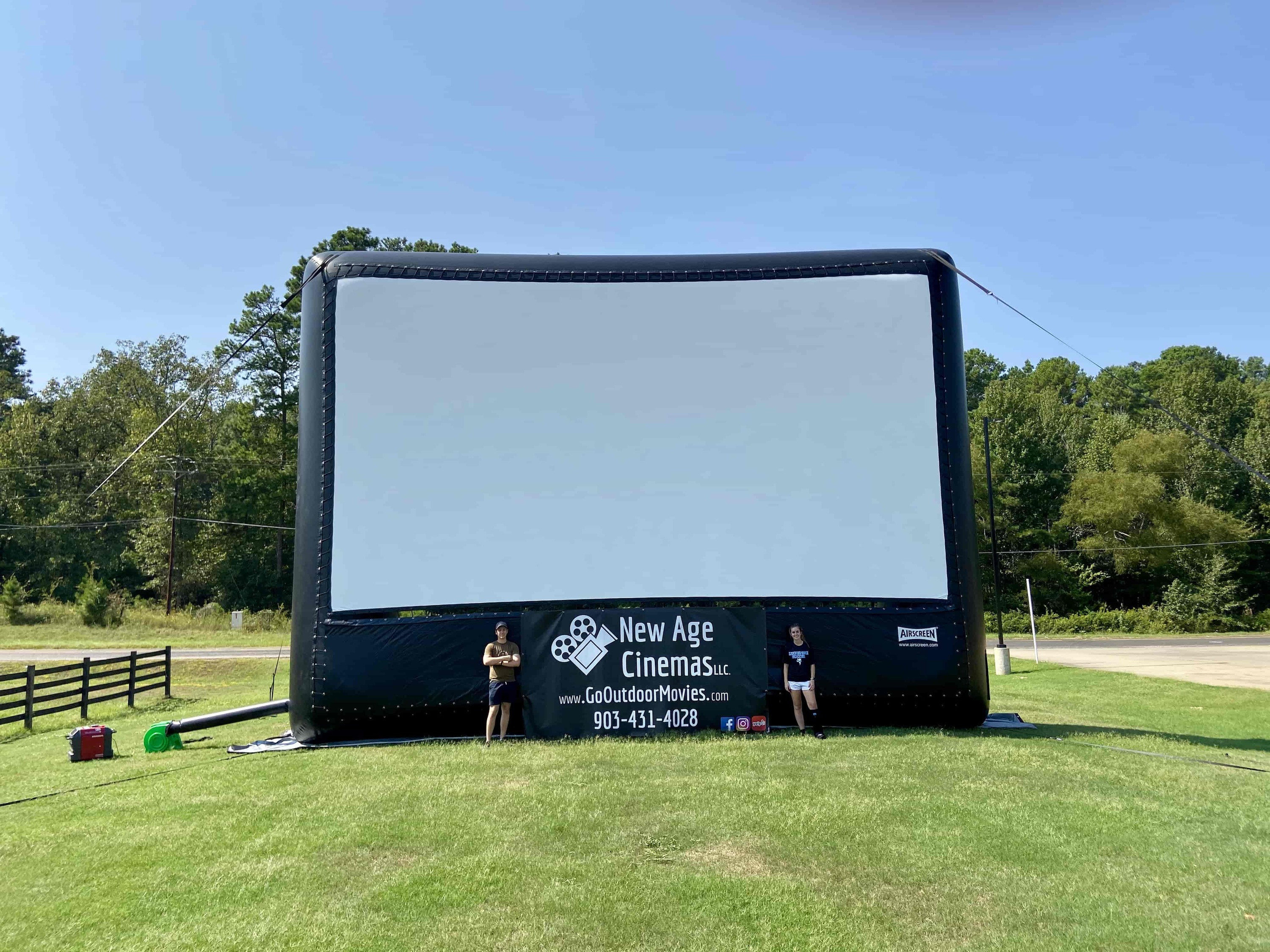 AIRSCREEN Movie Screen Rental