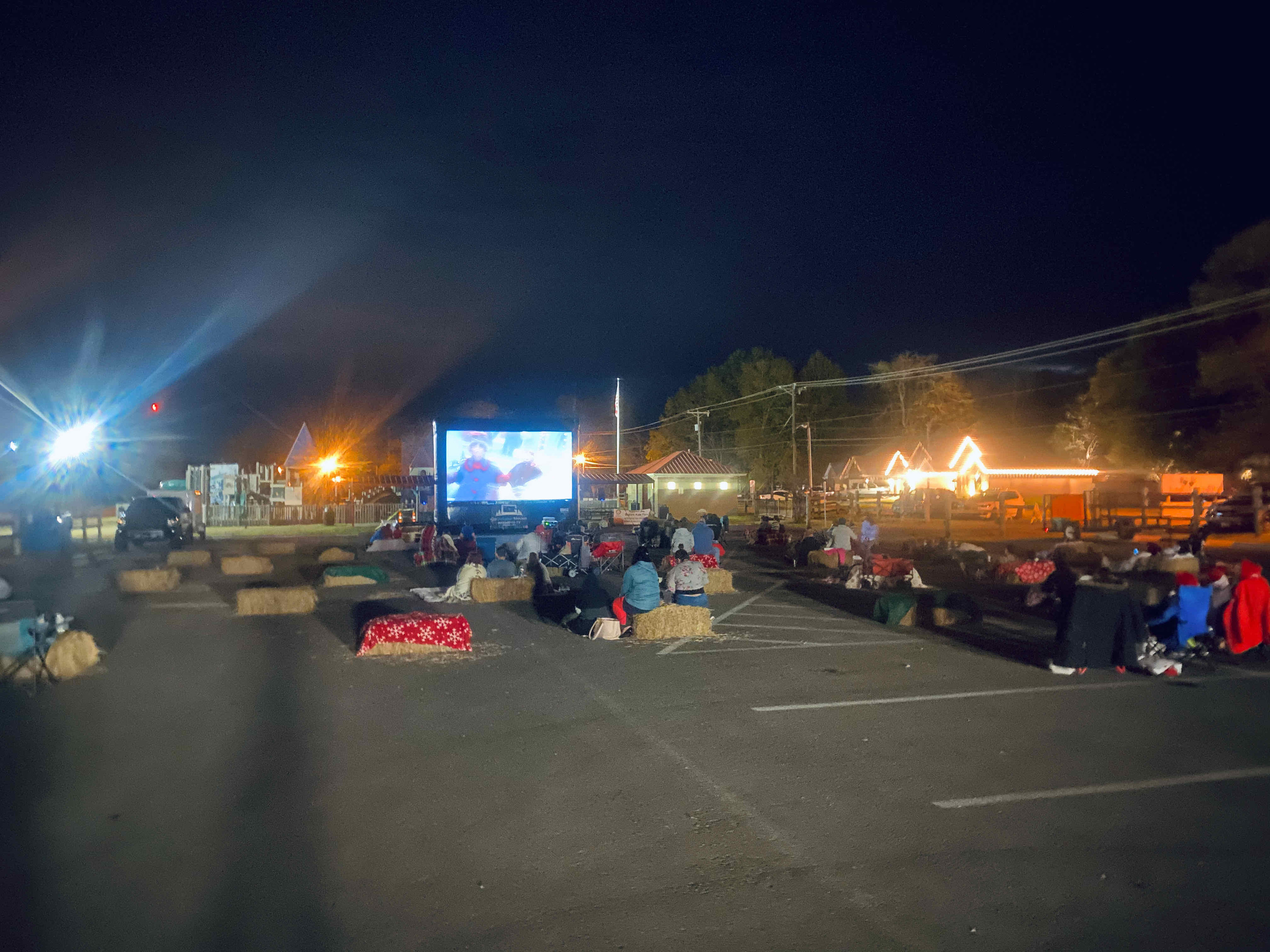 outdoor movie night