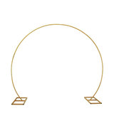 Semi Circle Gold Arch/Back Drop