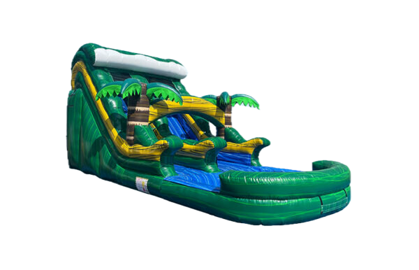 16' Emerald Wave WET Slide with Pool