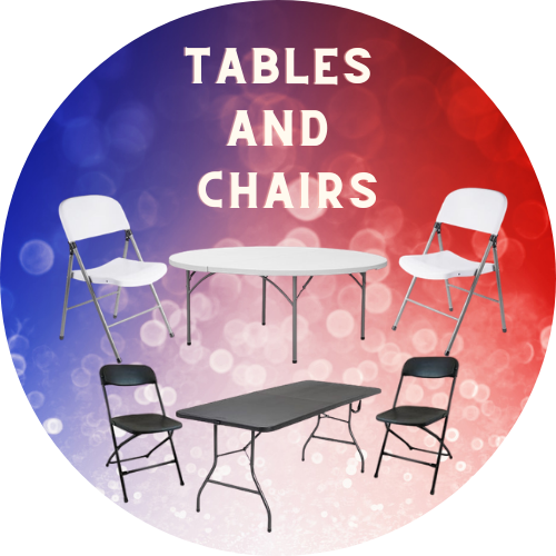 table and chair rental