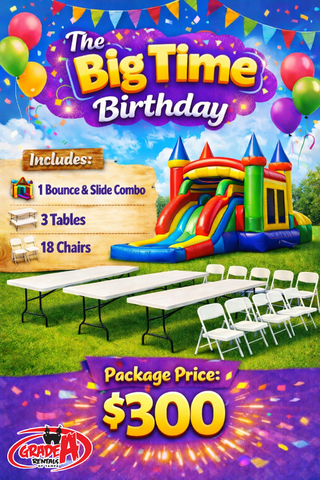 Big Time Birthday Package