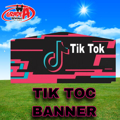 Tic Tok Banner