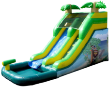 Inflatable # 19 "12' Safari Water Slide"
