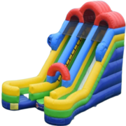 Inflatable # 61 "16 ft Junior Dual Splash Water Slide"