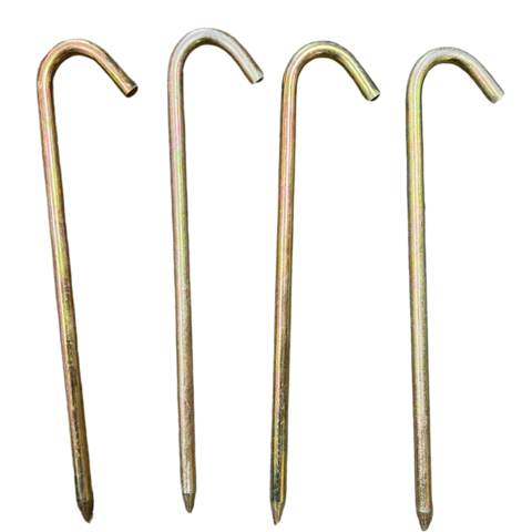 Hook Steel Stake Zinc Plated 