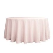 120' Blush Round Tablecloth