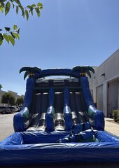 Blue Lagoon Dual Waterslide 
