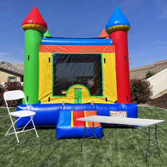 COMBO DEAL #2: Bounce house, 6 6ft. tables, and 48 chairs
