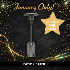 7ft. Stainless Steel Outdoor Heater