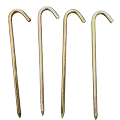 Hook Steel Stake Zinc Plated 