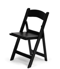Black Resin Chair 