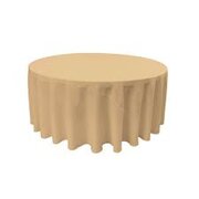 120' Khaki Round Tablecloth