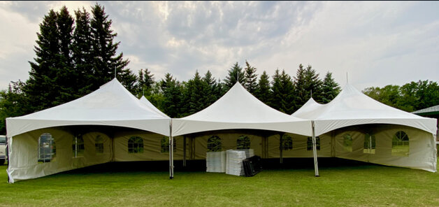 40 x 60 High Peak Tent Rental in Grand Rapids