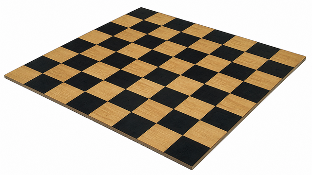 24 x 24 Retro Oak and Black Checkered Dance Floor