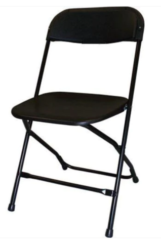 Folding Chair - Black