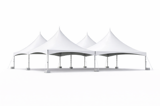 40 x 40ft High Peak Frame Tent Rental in Grand Rapids