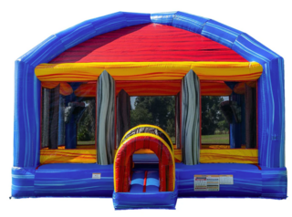 Arctic XL Bounce House with 2 Basketball Hoops