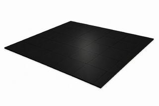 12' x 12' Black Slate Dance Floor