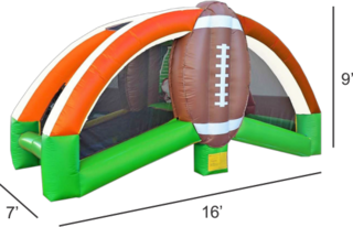 Inflatable Football Challenge Game