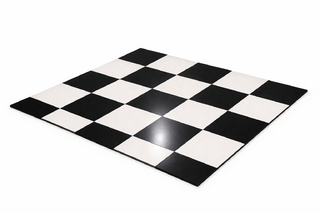18 x 18 Checkered Dance Floor